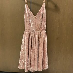 Silence + Noise Velvet Romper